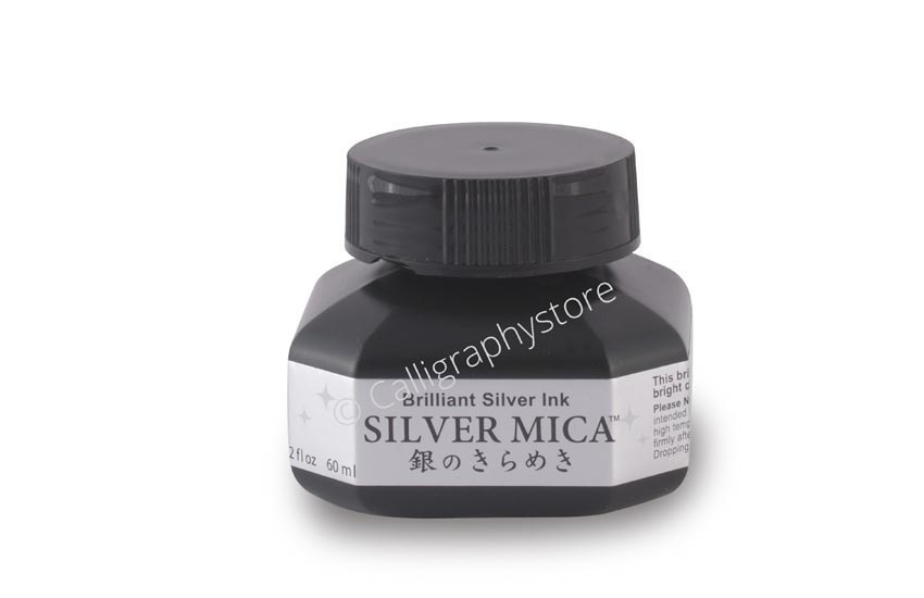 ZIG encre argent micacé