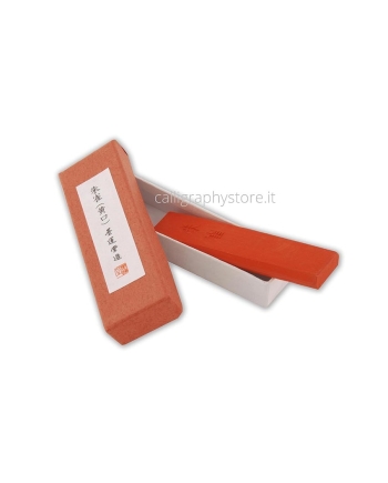 Red sumi stick ink