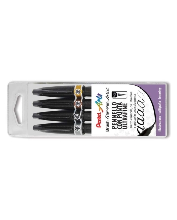 Pentel sign pen Artist pochettes