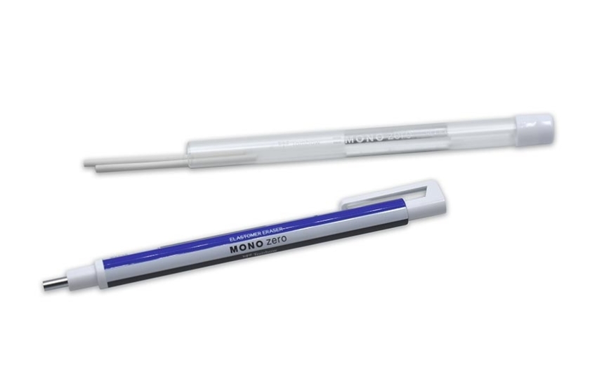 Stylo gomme de précision pointe ronde Tombow Mono Zero