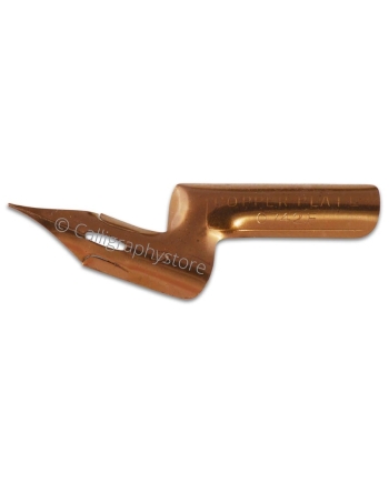 Plume coudée