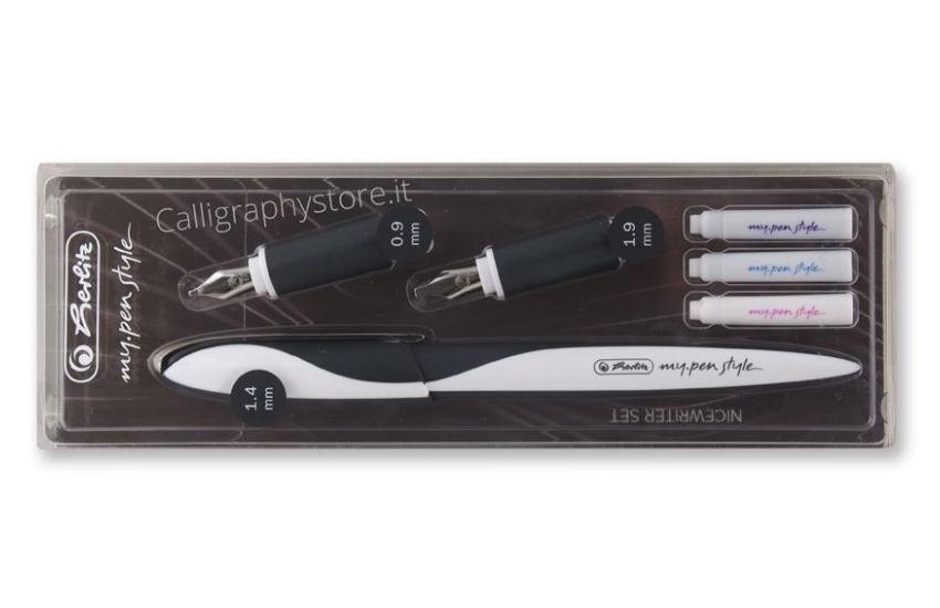 Herlitz Nicewriter broad edge fountain pen