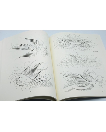 Ornate pictorial calligraphy