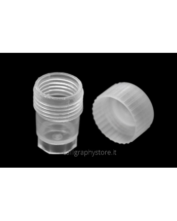 Fiole bouchon à vis avec pipette