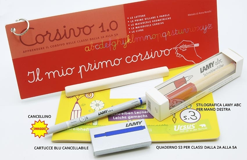 Corsivo 1.0 avec cahier et stylo ABC
