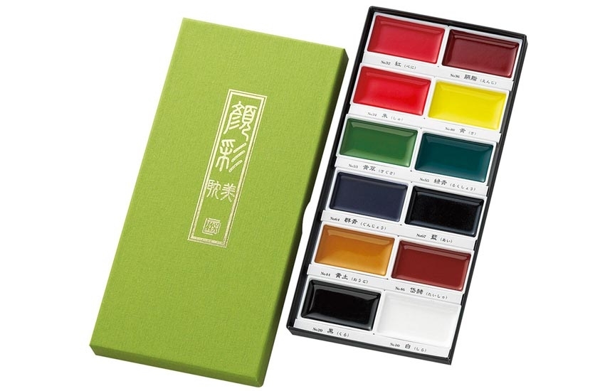 Aquarelles Gansai Tambi 24 couleurs