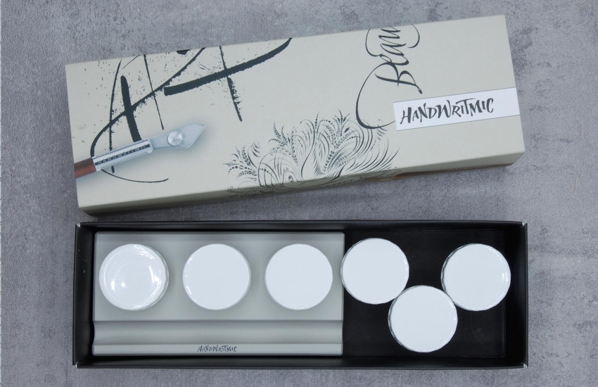 Dinky Dip - encrier pour le bureau mod. K gris