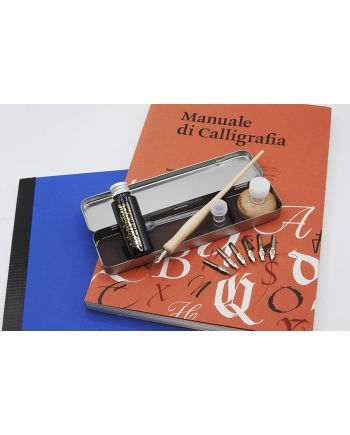 Set calligraphie avec manuel de l'association italienne ACI