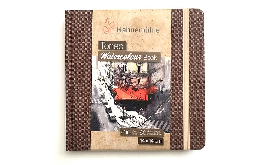 Hahnemüle Toned watercolour book - havana