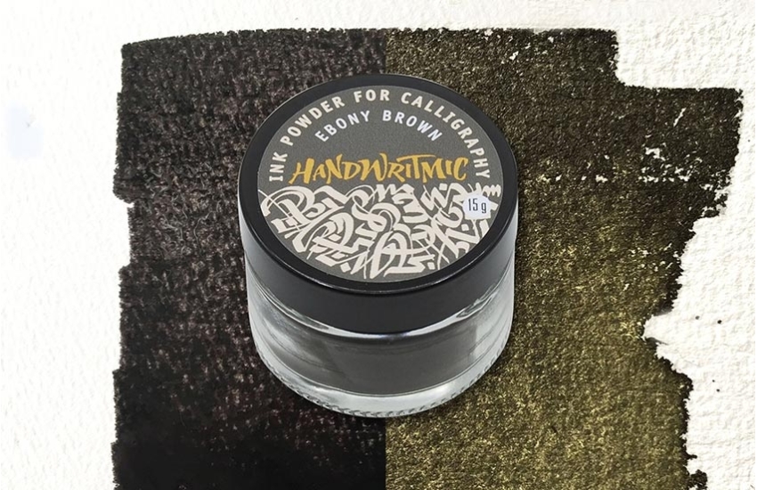 Encre soluble noir ébène