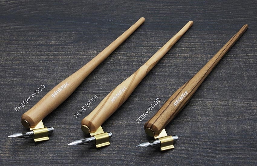 Porte-plume coudé Classic thick pour Nikko G