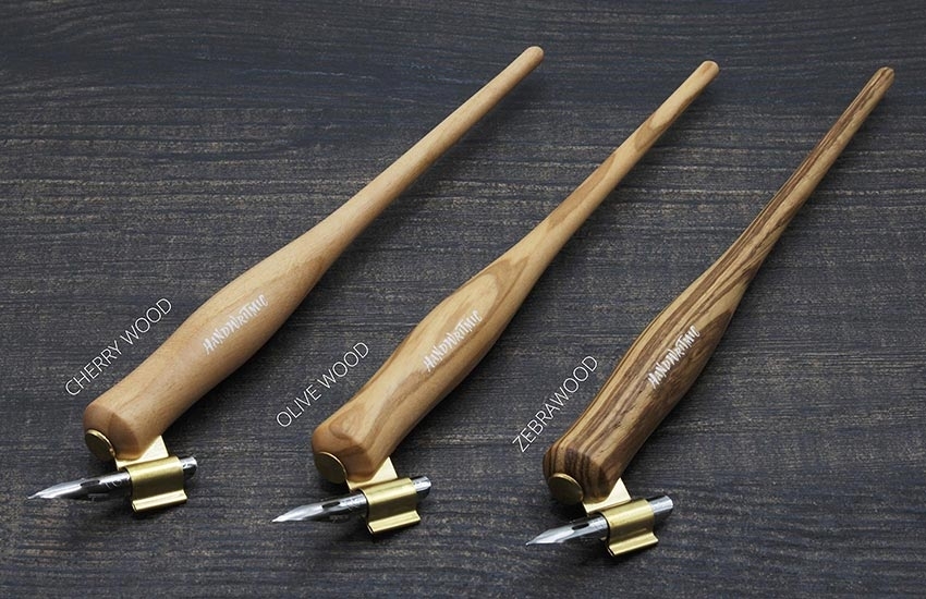 Porte-plume coudé Classic extra thick pour Nikko G