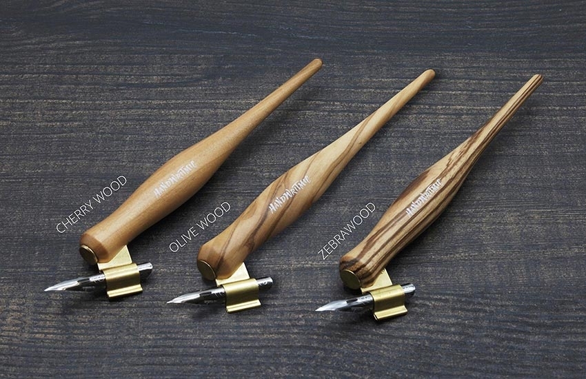 Porte-plume coudé carrot thick pour Nikko G