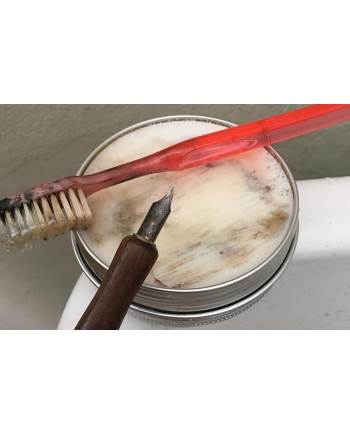 Savon végétal pour pinceaux