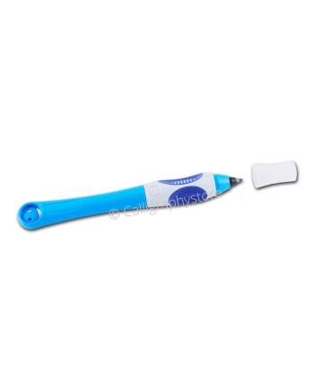 Stylo roller Griffix bleu clair pour gauchers