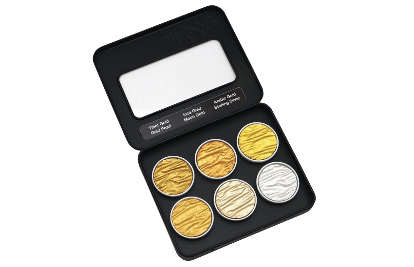 Coliro pearlcolor set in tin case