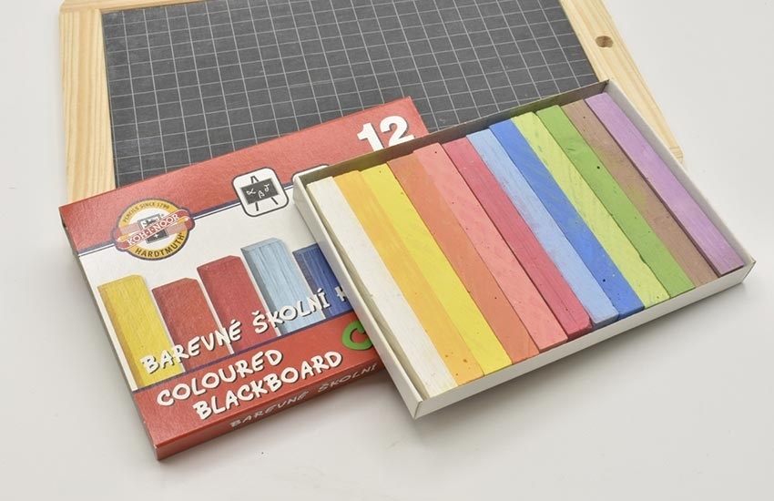 Craie 12 couleurs