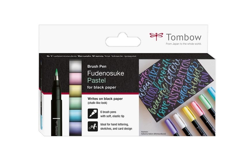 Fudenosuke pastel for black paper