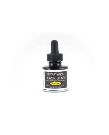 Dr Ph Martin's Black star hicarb India ink