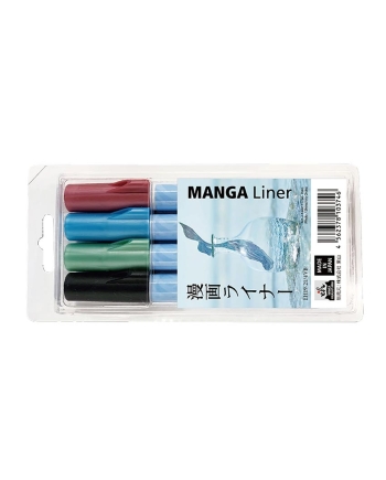 Higashiyama Manga Liner étui 4 couleurs