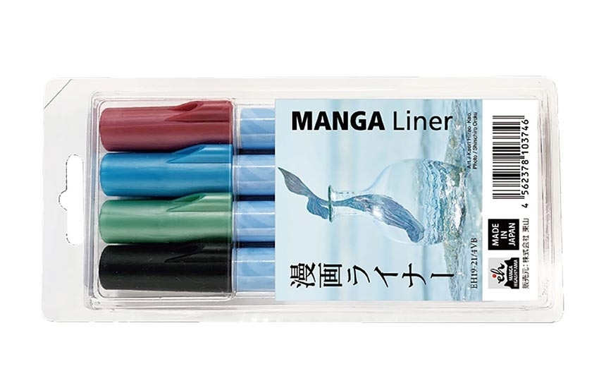 Higashiyama set Manga Liner 4 colori