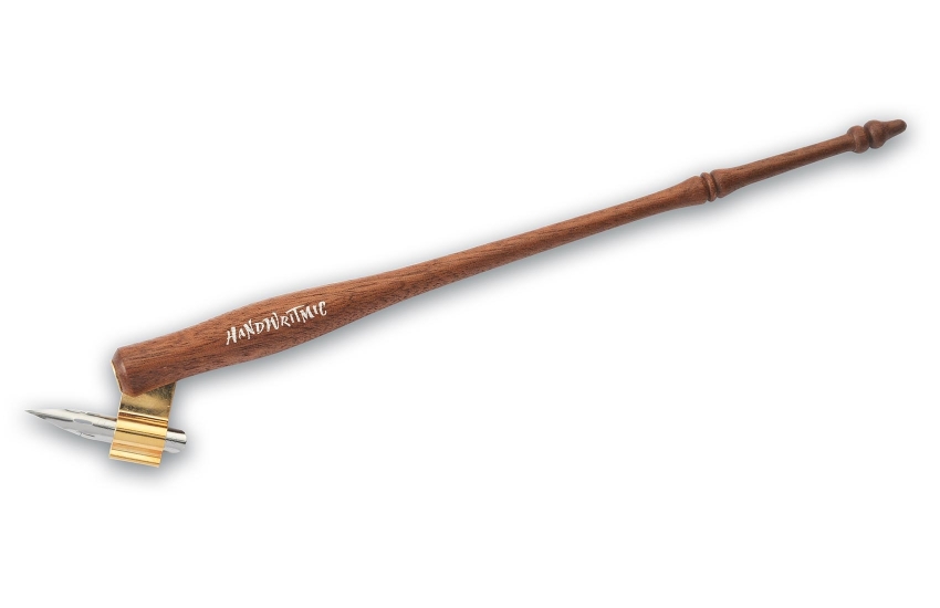 Handwritmic Old style oblique mahogany penholder