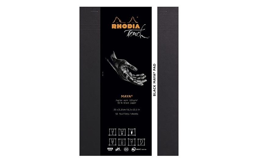 Blocco Rhodia Touch black Maya