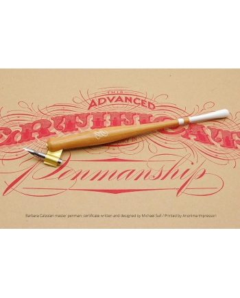 Barbara porte-plume coudé Handwritmic