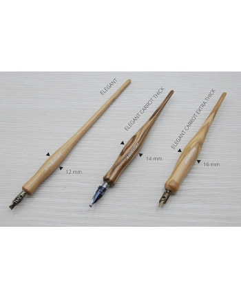 Porte-plume carrot extra thick