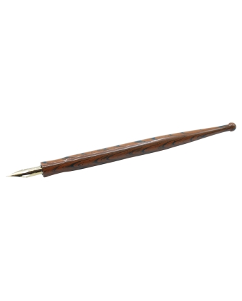 Porte-plume Osprey - ébonite brun et vert