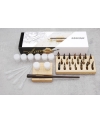 Assortiment de plumes pour anglaise avec accessoires