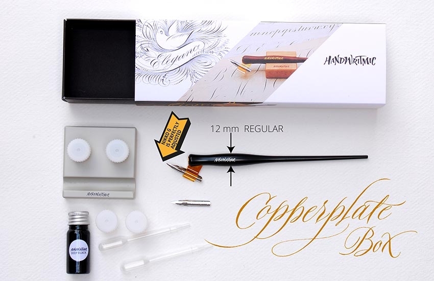 Boîte pour copperplate