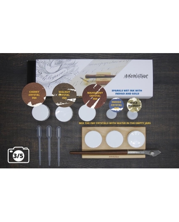 Kit Ruling pen avec livre