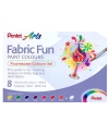 Fabric Fun paint colours - fluorescent