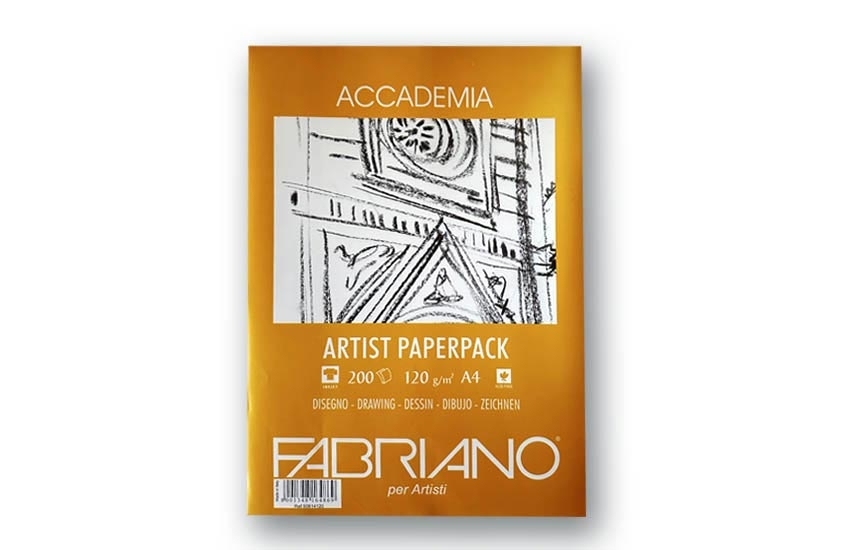 Fabriano Accademia Artist paper pack - A4 120 gsm