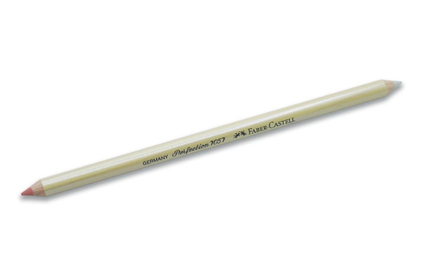 Crayon gomme à deux pointes