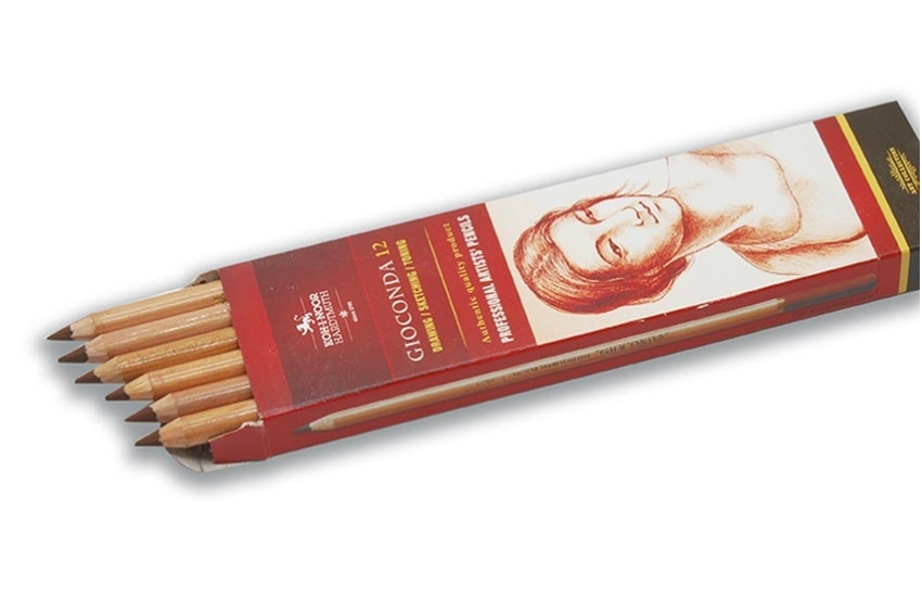 Sepia pencil light brown