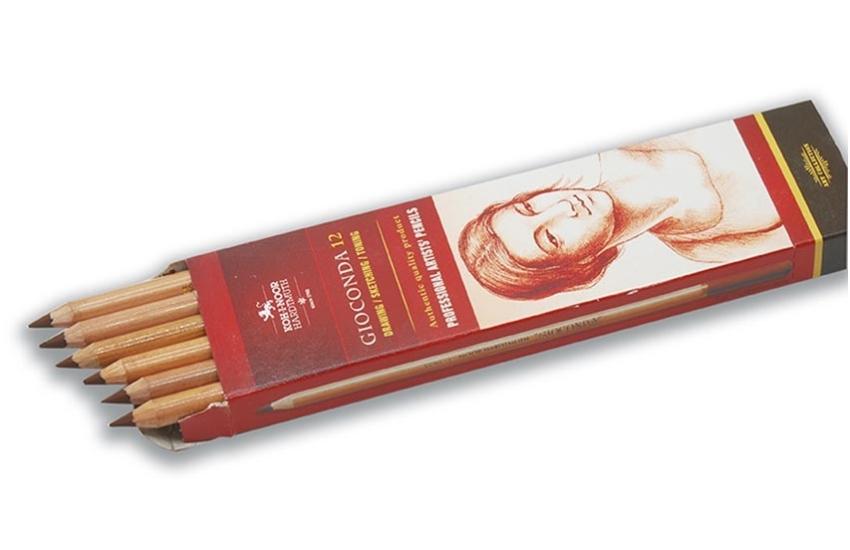 Crayon craie sépia foncé