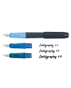Kaweco Perkeo calligraphy set bleu