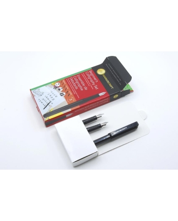 Left hand Beginner calligraphy set oblique cut (3 nibs)