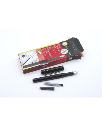 Left hand calligraphy pen oblique cut 2B