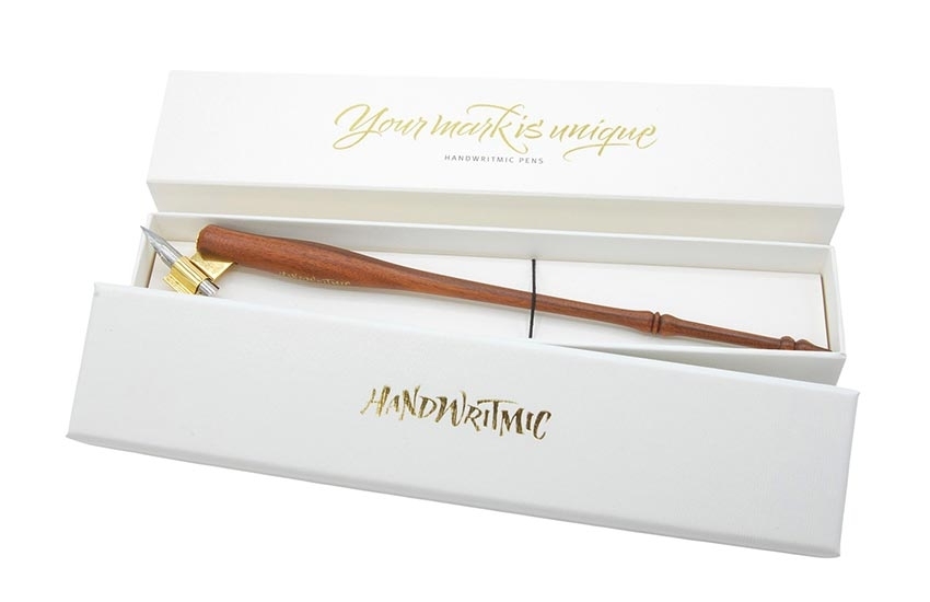 Handwritmic Old style oblique rosewood penholder
