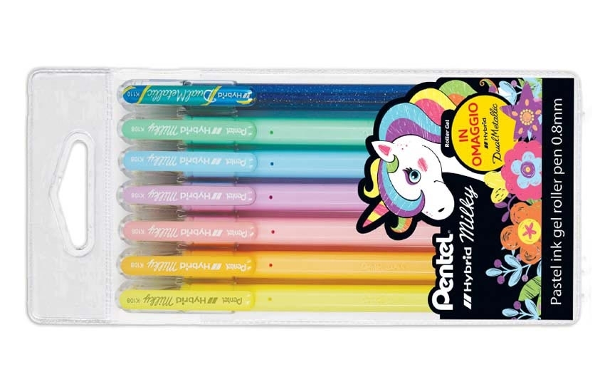 Hybrid milky pochette 7 pcs