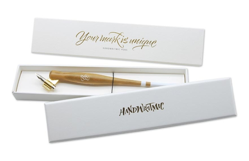 Barbara porte-plume coudé Handwritmic