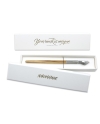 Ruling pen with zebrawood handle