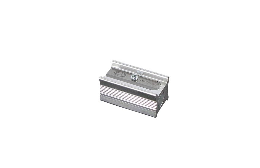 Pencil sharpener one hole long cone