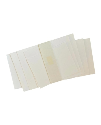 Paper cutouts of white Velin BFK Rives 250 g