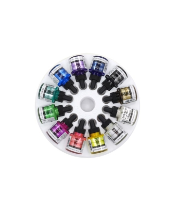 Encres iridescentes Dr. Martin's - Set 1