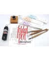 Bravo folded pen kit complete with book