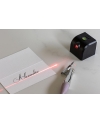 Laser calligraphy liner
